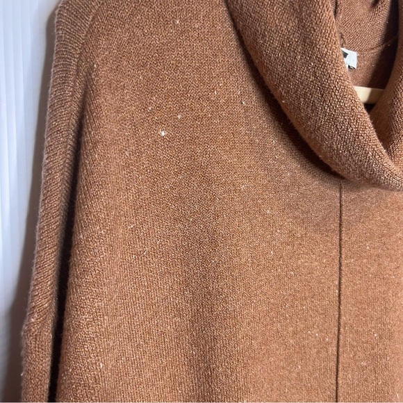 J.JILL Cowl Neck Sweater Dress in Nutmeg. Size 2XL - Picture 3 of 7